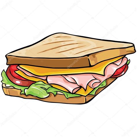 sandwich dibujo - benzodiacepinas dibujo